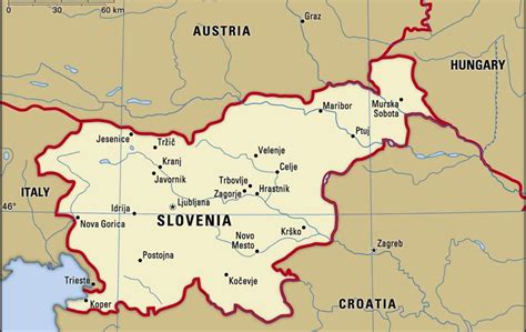 onde fica a eslovenia
